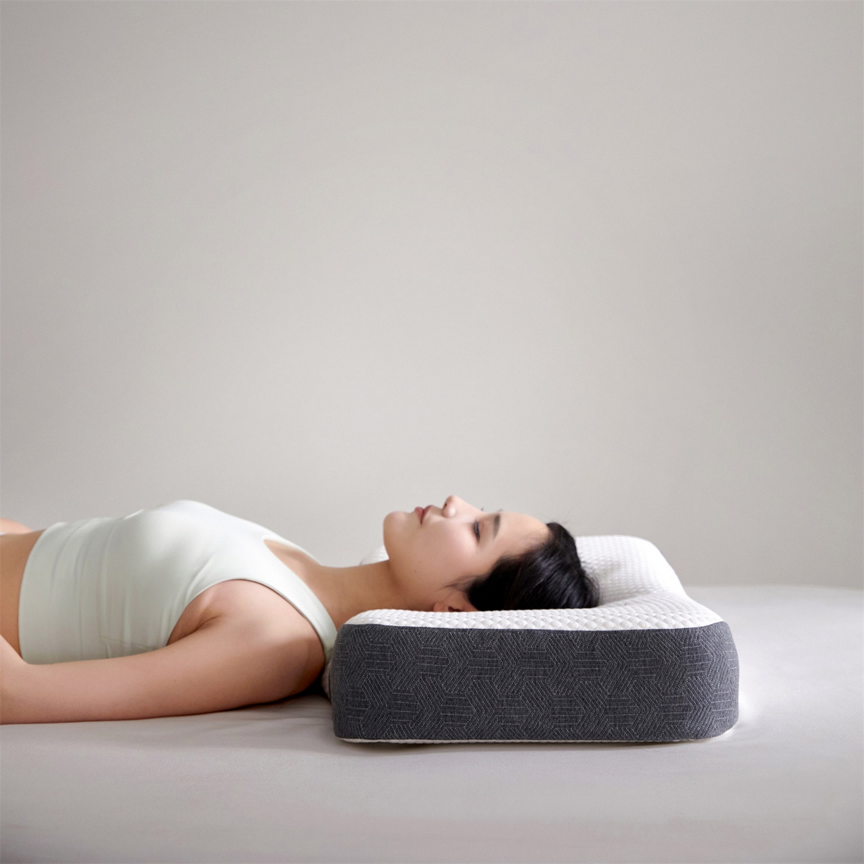 91家纺网 家纺一手货源 找家纺 （总）头等舱 2026新款弹簧分区深睡功能工学记忆棉枕芯