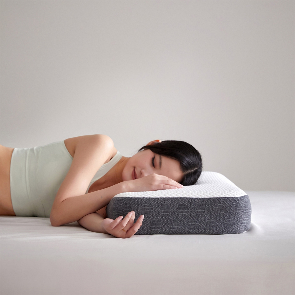 91家纺网 家纺一手货源 找家纺 （总）头等舱 2026新款弹簧分区深睡功能工学记忆棉枕芯