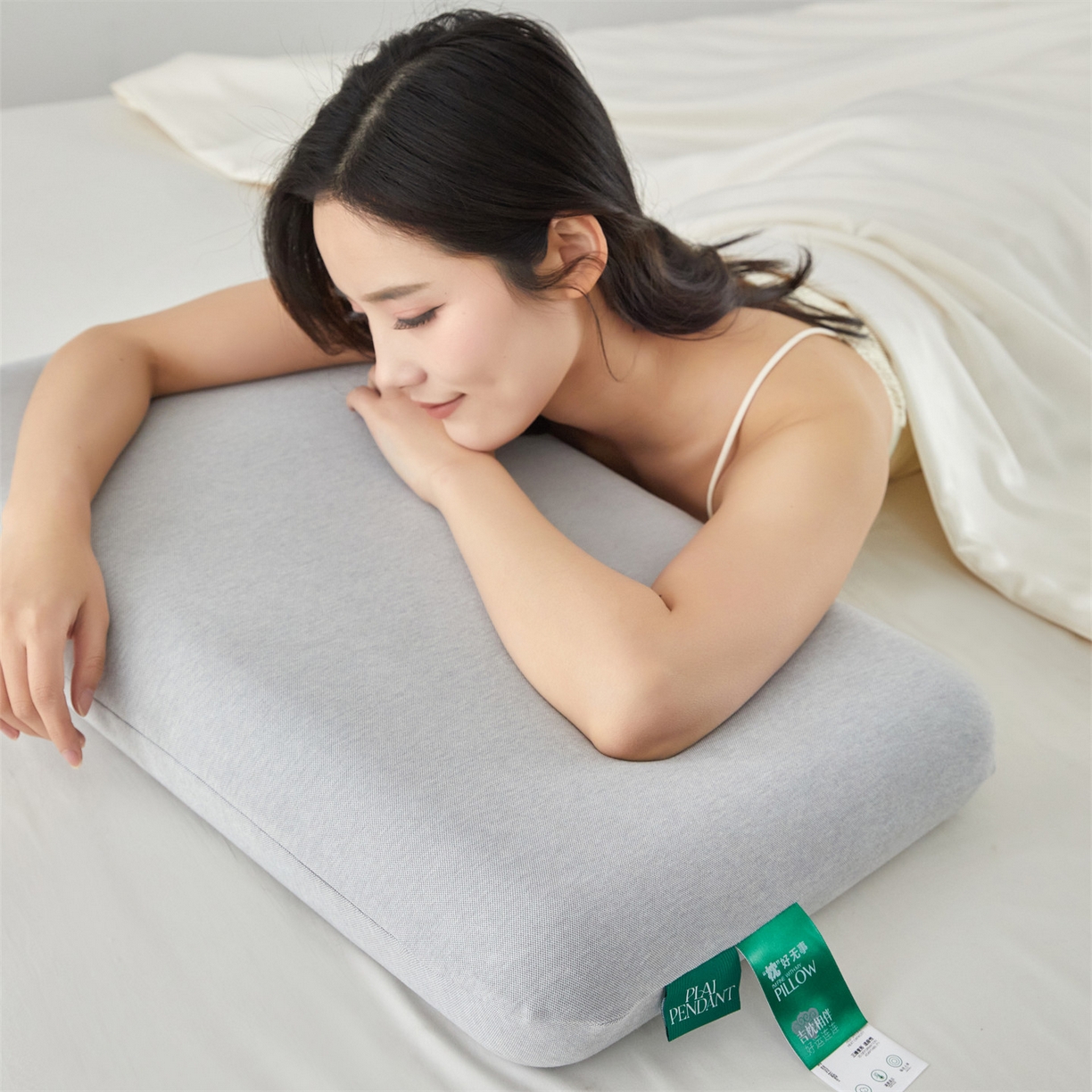 91家纺网 家纺一手货源 找家纺 （总）头等舱 2026新款高奢凝胶翡翠玉石深睡平安记忆棉枕芯