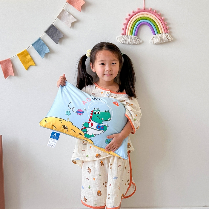 91家纺网 家纺一手货源 找家纺 （总）2026新款卡通儿童枕头婴幼儿园可爱小枕头30*50cm