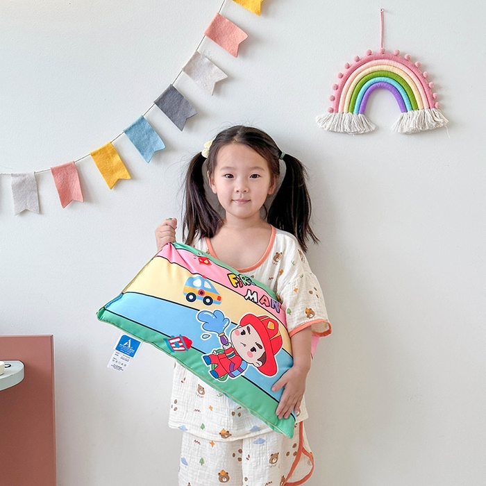 91家纺网 家纺一手货源 找家纺 （总）2026新款卡通儿童枕头婴幼儿园可爱小枕头30*50cm