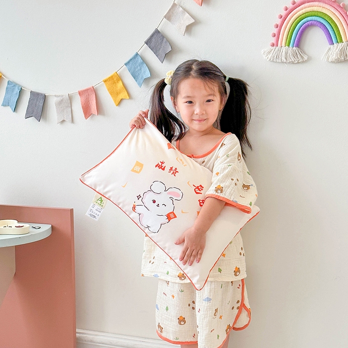 91家纺网 家纺一手货源 找家纺 （总）2026新款卡通儿童枕头婴幼儿园可爱小枕头30*50cm