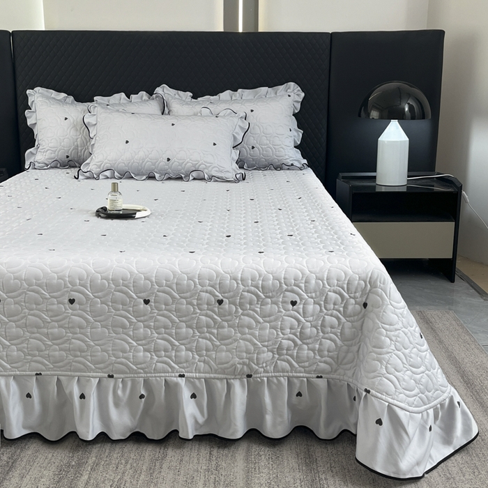 91家纺网 家纺一手货源 找家纺 （总）星光耀 2026新款水洗真丝夏被床盖四件套