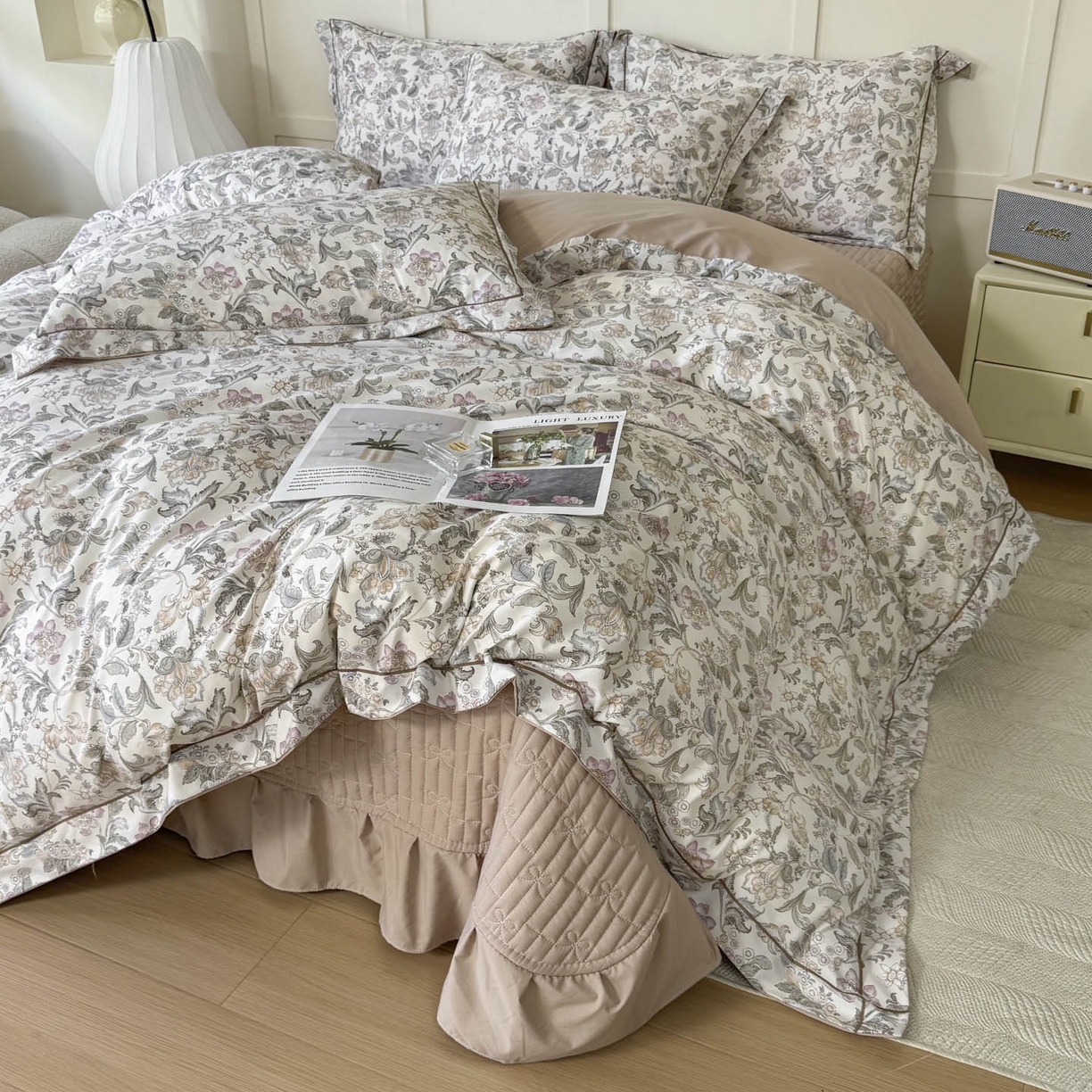 91家纺网 家纺一手货源 找家纺 （总）星光耀 2026新款A类凉感天丝棉床盖四件套