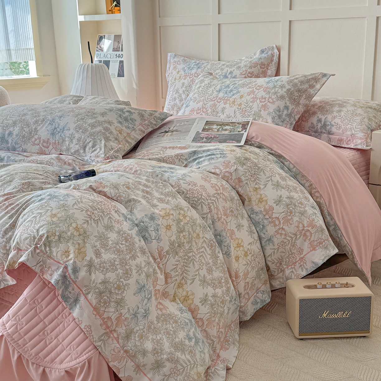 91家纺网 家纺一手货源 找家纺 （总）星光耀 2026新款A类凉感天丝棉床盖四件套