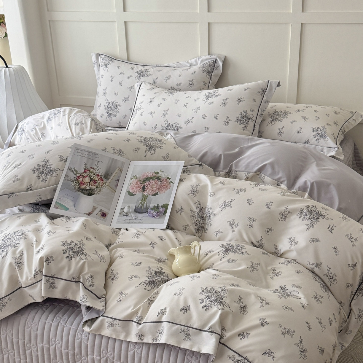 91家纺网 家纺一手货源 找家纺 星光耀 2026新款A类凉感天丝棉床盖四件套 南阳假日