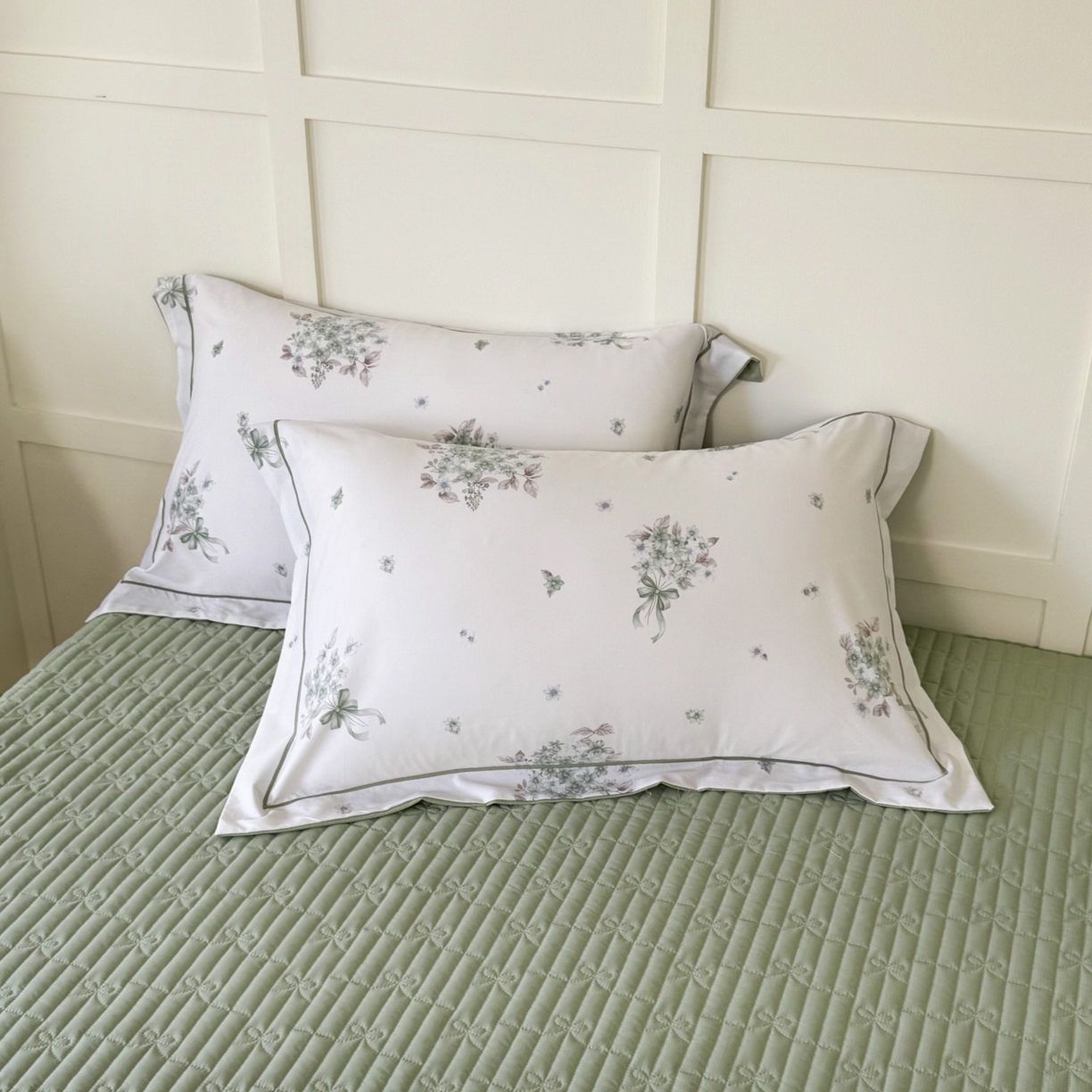 91家纺网 家纺一手货源 找家纺 星光耀 2026新款A类凉感天丝棉床盖四件套 花束