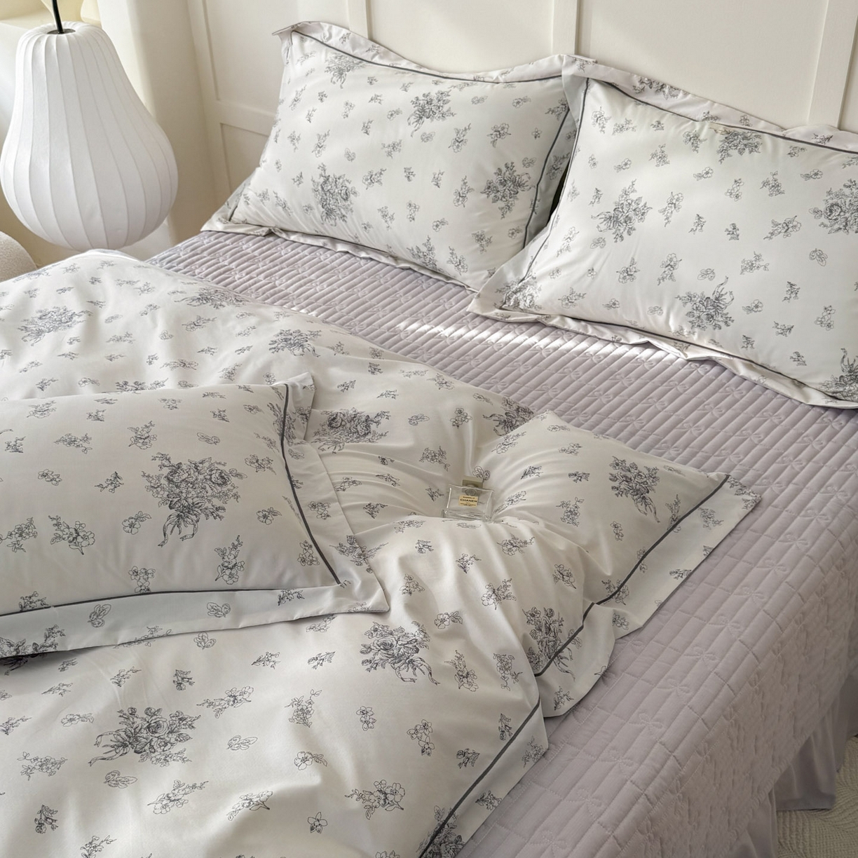 91家纺网 家纺一手货源 找家纺 星光耀 2026新款A类凉感天丝棉床盖四件套 南阳假日