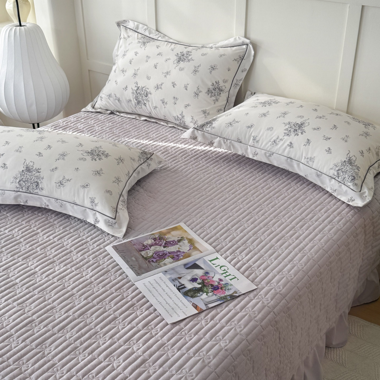 91家纺网 家纺一手货源 找家纺 星光耀 2026新款A类凉感天丝棉床盖四件套 南阳假日