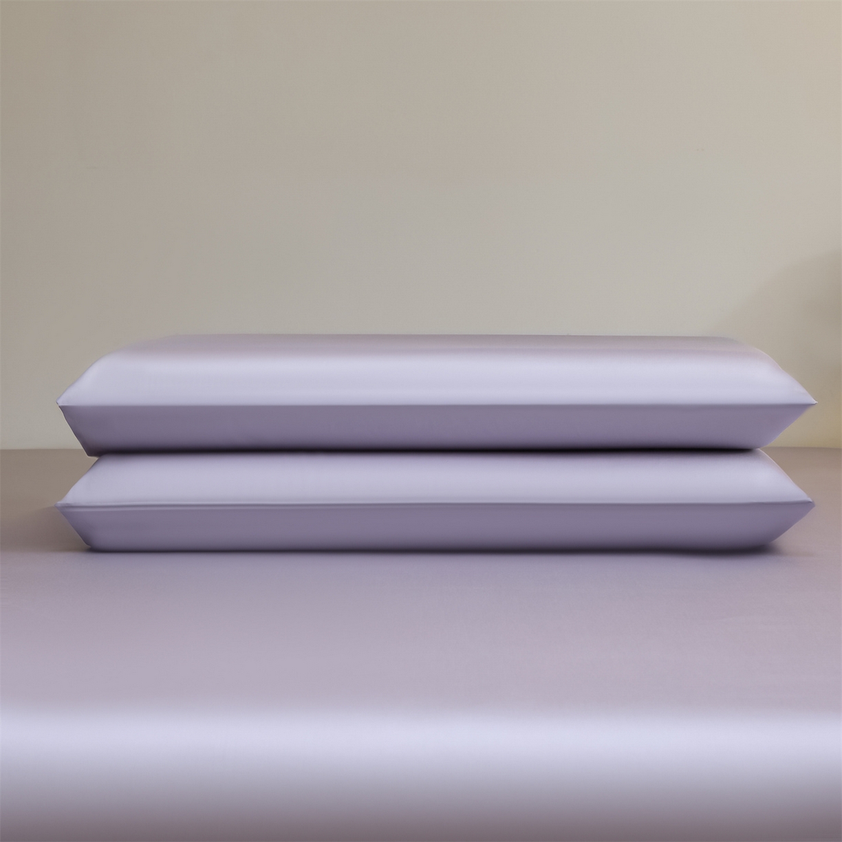 91家纺网 家纺一手货源 找家纺 DC 2026新款莱赛尔天丝纯色单品床单 风信紫