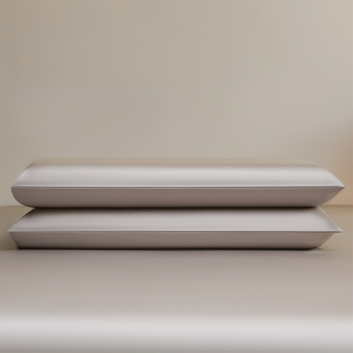 91家纺网 家纺一手货源 找家纺 DC 2026新款莱赛尔天丝纯色单品床单 流沙灰