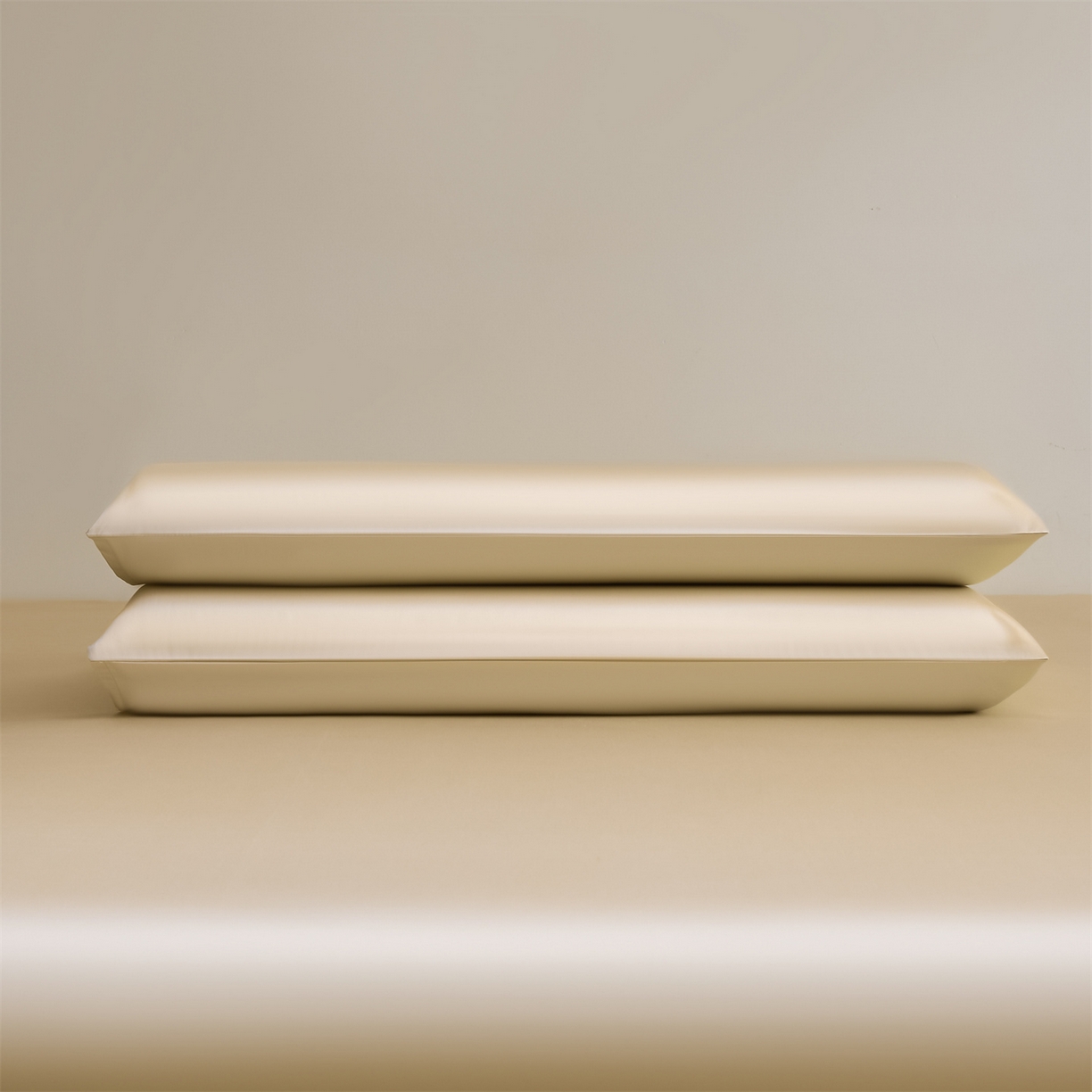 91家纺网 家纺一手货源 找家纺 DC 2026新款莱赛尔天丝纯色单品床单 卡其