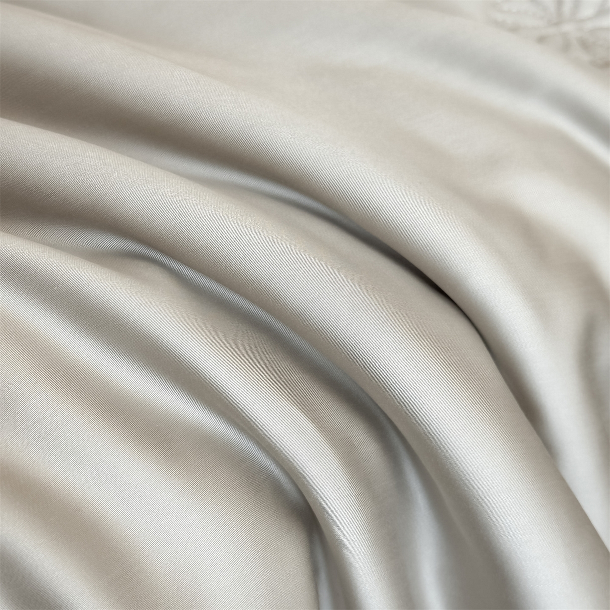 91家纺网 家纺一手货源 找家纺 无界 2026新款水洗真丝夏被-麻绳雪花绗缝-伊芙琳 伊芙琳 冰川灰