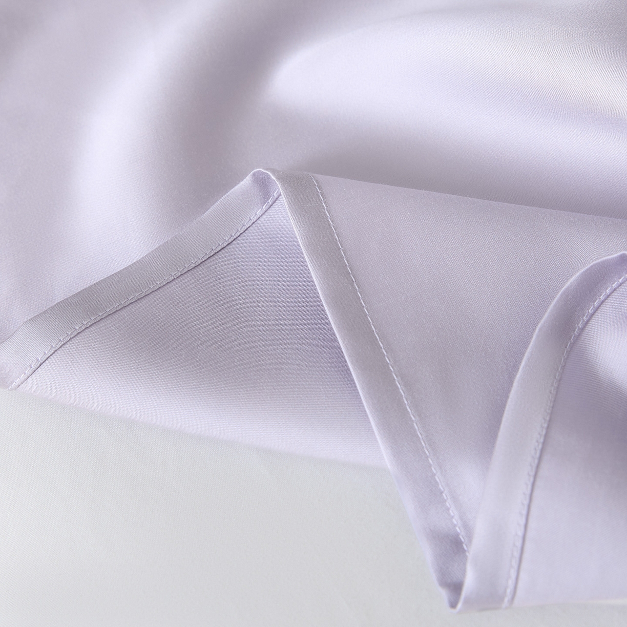 91家纺网 家纺一手货源 找家纺 DC 2026新款莱赛尔天丝卡通刺绣单品床单 风信紫