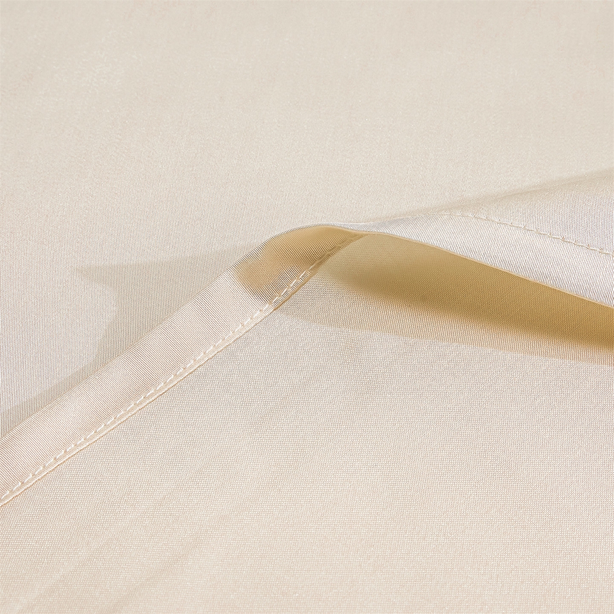 91家纺网 家纺一手货源 找家纺 DC 2026新款莱赛尔天丝轻奢刺绣单品床单 元气白桃