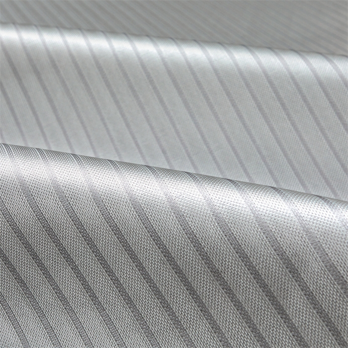 91家纺网 家纺一手货源 找家纺 航途席业 2026新款抗菌冰凉席饼干条纹无纺布凉席席子 素夏 绅士灰