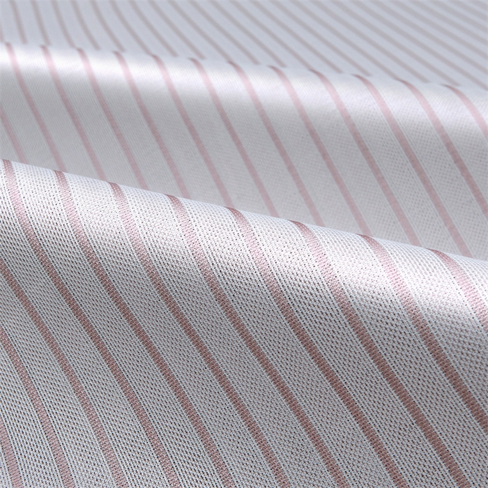 91家纺网 家纺一手货源 找家纺 航途席业 2026新款抗菌冰凉席饼干条纹无纺布凉席席子 素夏 树莓粉