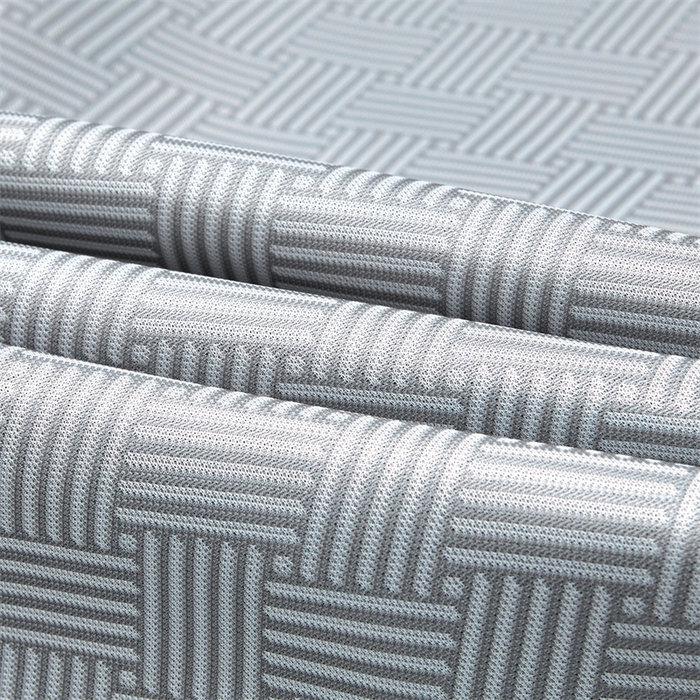 91家纺网 家纺一手货源 找家纺 航途席业 2026新款抗菌冰凉席饼干条纹无纺布凉席席子 思绪 绅士灰