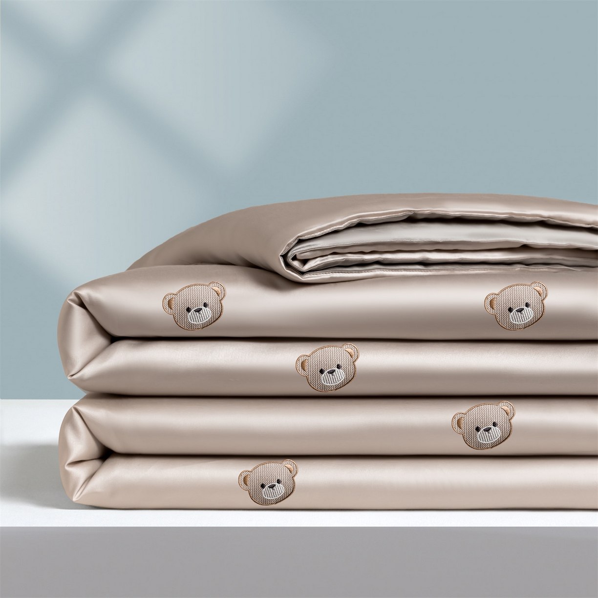 91家纺网 家纺一手货源 找家纺 （总）无界 2026新款水洗真丝夏被-散点-贝尔