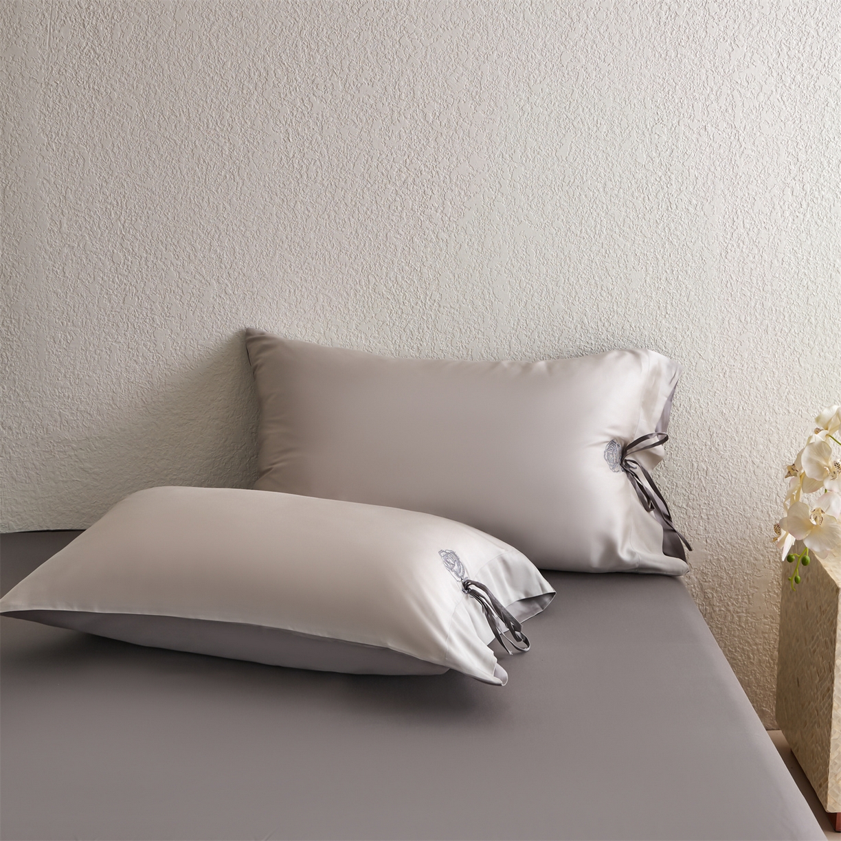 91家纺网 家纺一手货源 找家纺 （总）DC 2026新款A类兰精天丝玫瑰压线抽绳款夏被四件套--日落玫瑰系列