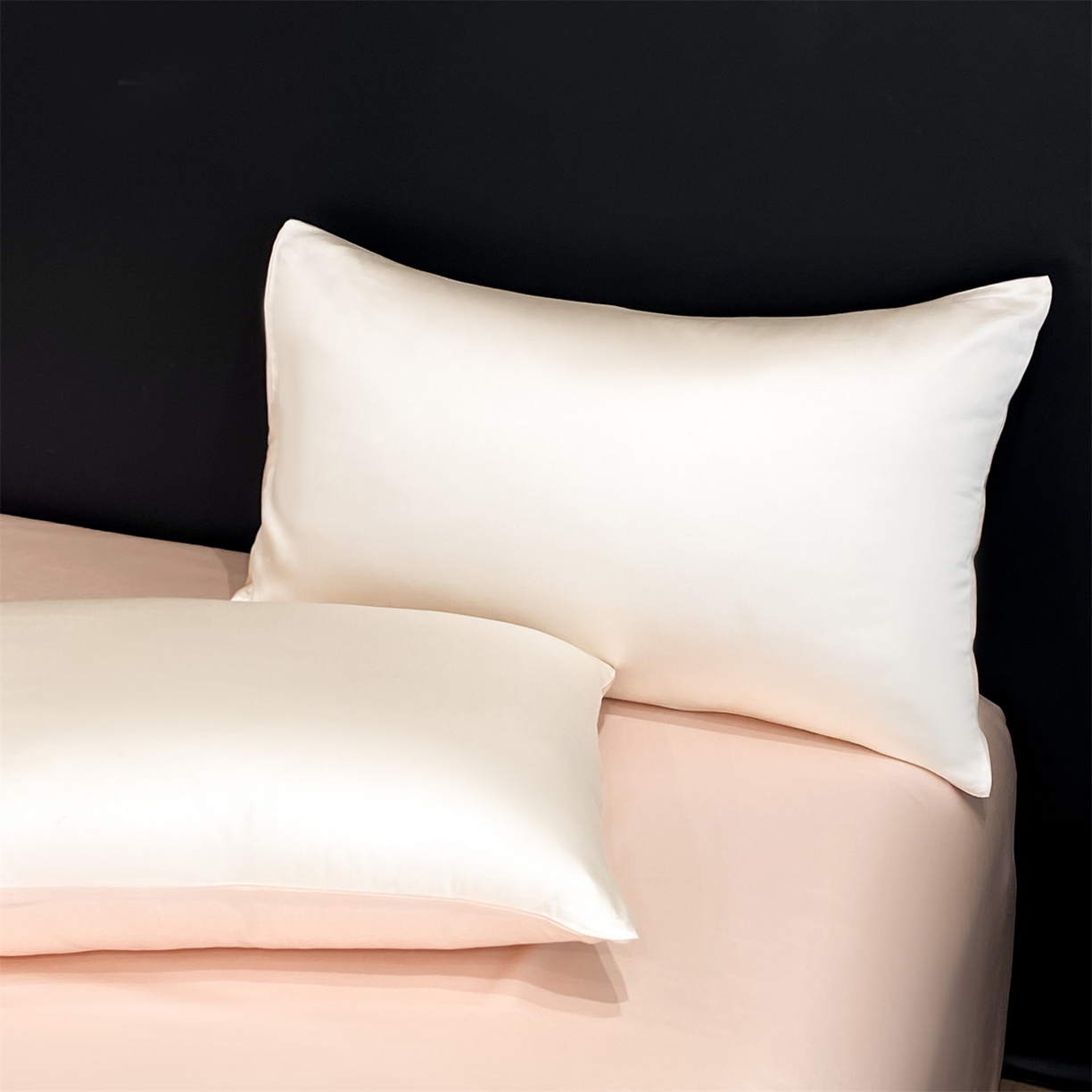 91家纺网 家纺一手货源 找家纺 无界 2026新款水洗真丝夏被-散点-贝尔 贝尔 元气白桃+半熟蜜桃（兔子）