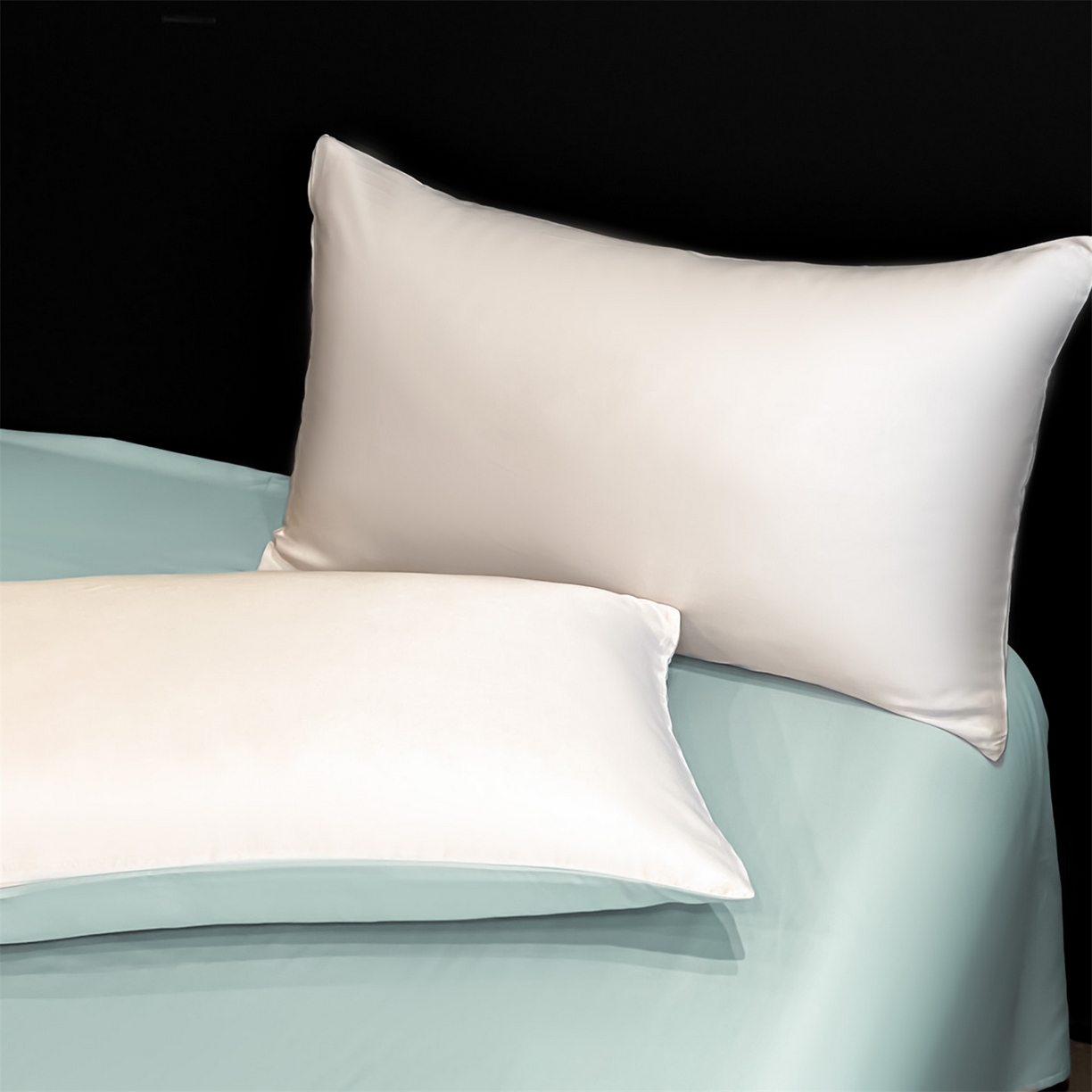 91家纺网 家纺一手货源 找家纺 无界 2026新款水洗真丝夏被-散点-贝尔 贝尔 元气白桃+风铃蓝（樱桃）