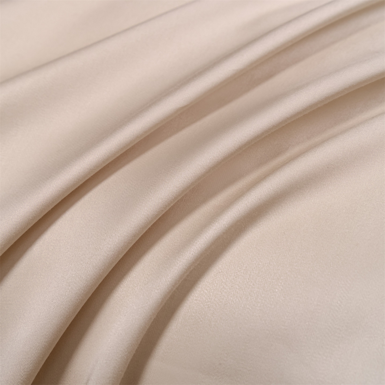 91家纺网 家纺一手货源 找家纺 DC 2026新款天丝单边蝴蝶织带四件套--蝶音系列 蝶音-浅茶+元气白桃