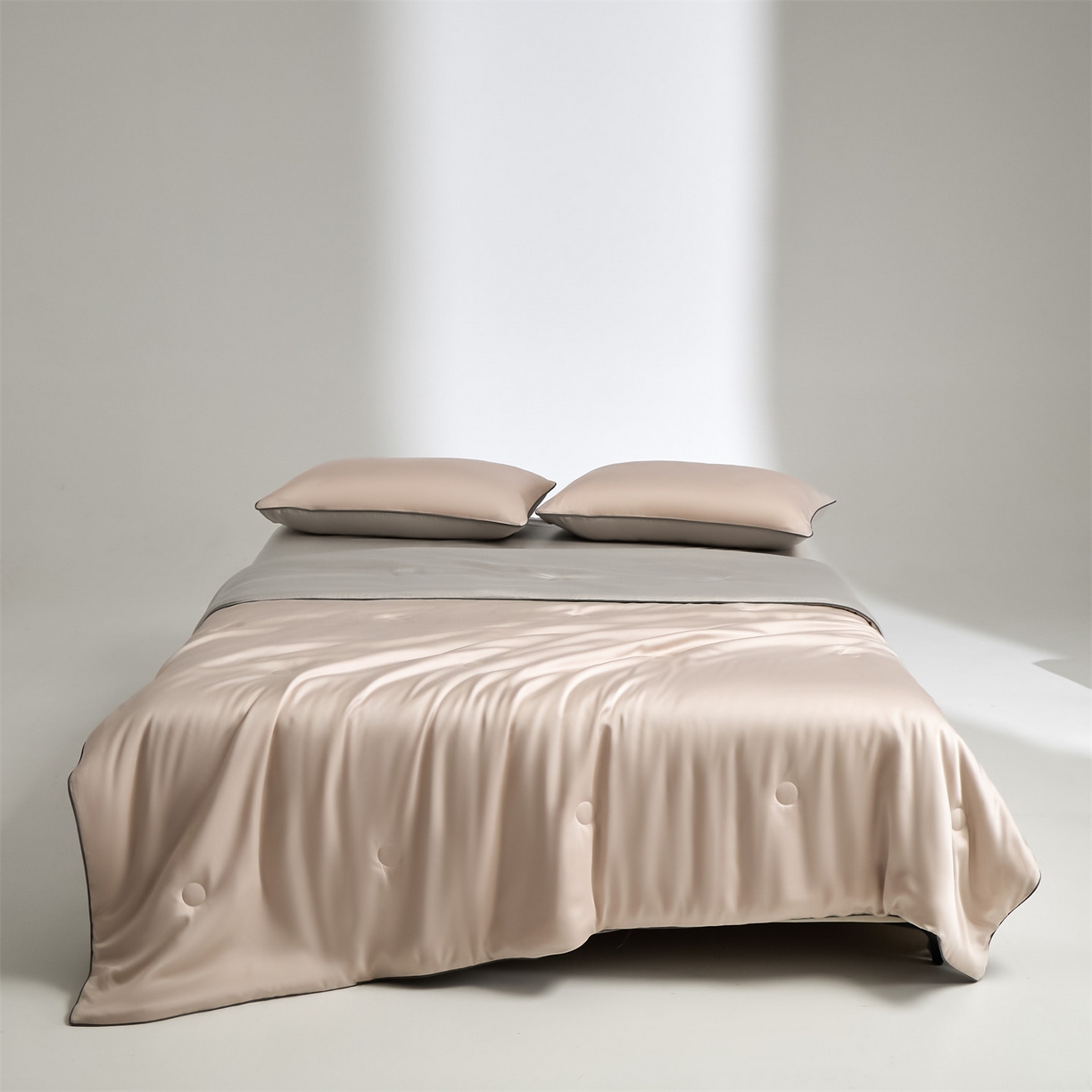 91家纺网 家纺一手货源 找家纺 （总）无界 2026新款天丝夏被-麻绳双拼-温妮