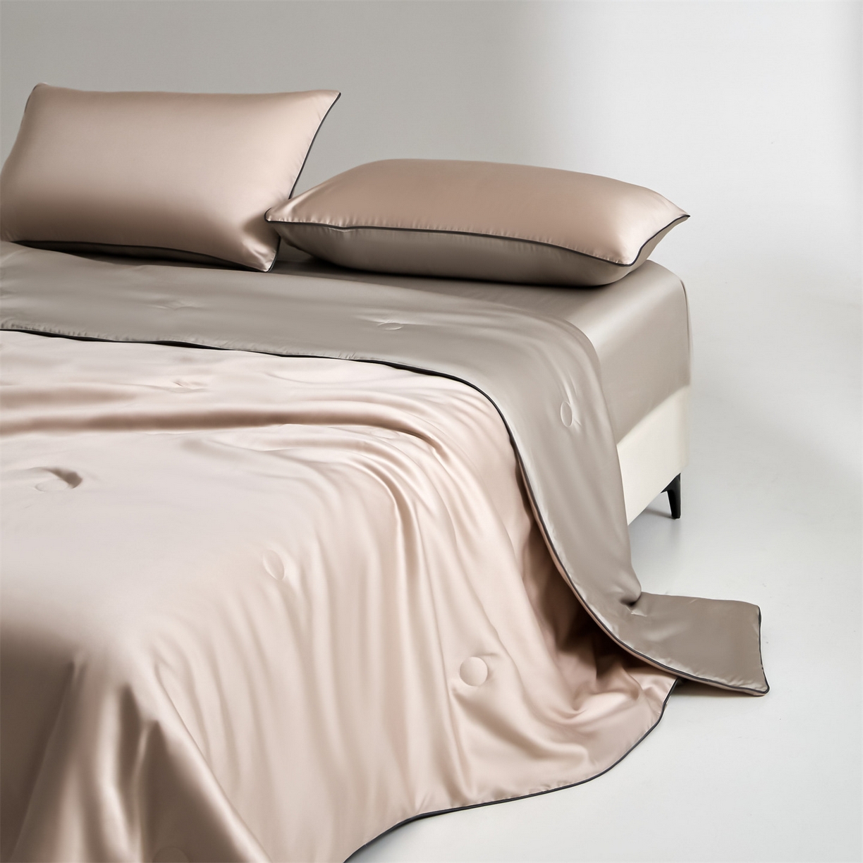 91家纺网 家纺一手货源 找家纺 （总）无界 2026新款天丝夏被-麻绳双拼-温妮