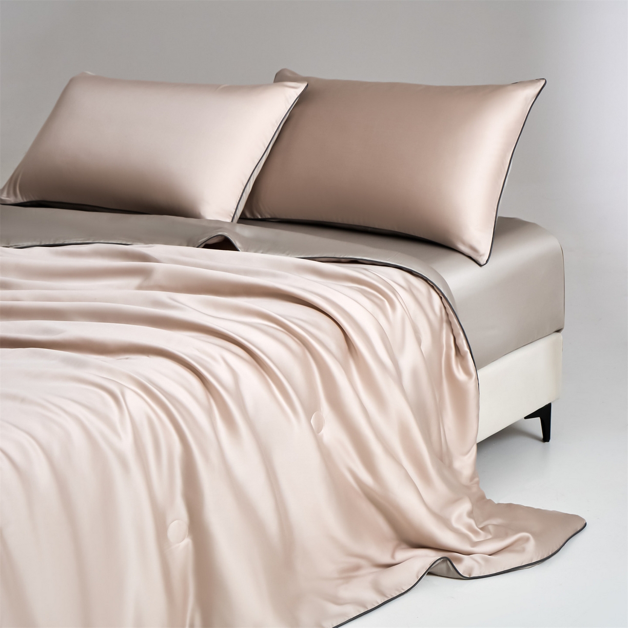 91家纺网 家纺一手货源 找家纺 （总）无界 2026新款天丝夏被-麻绳双拼-温妮