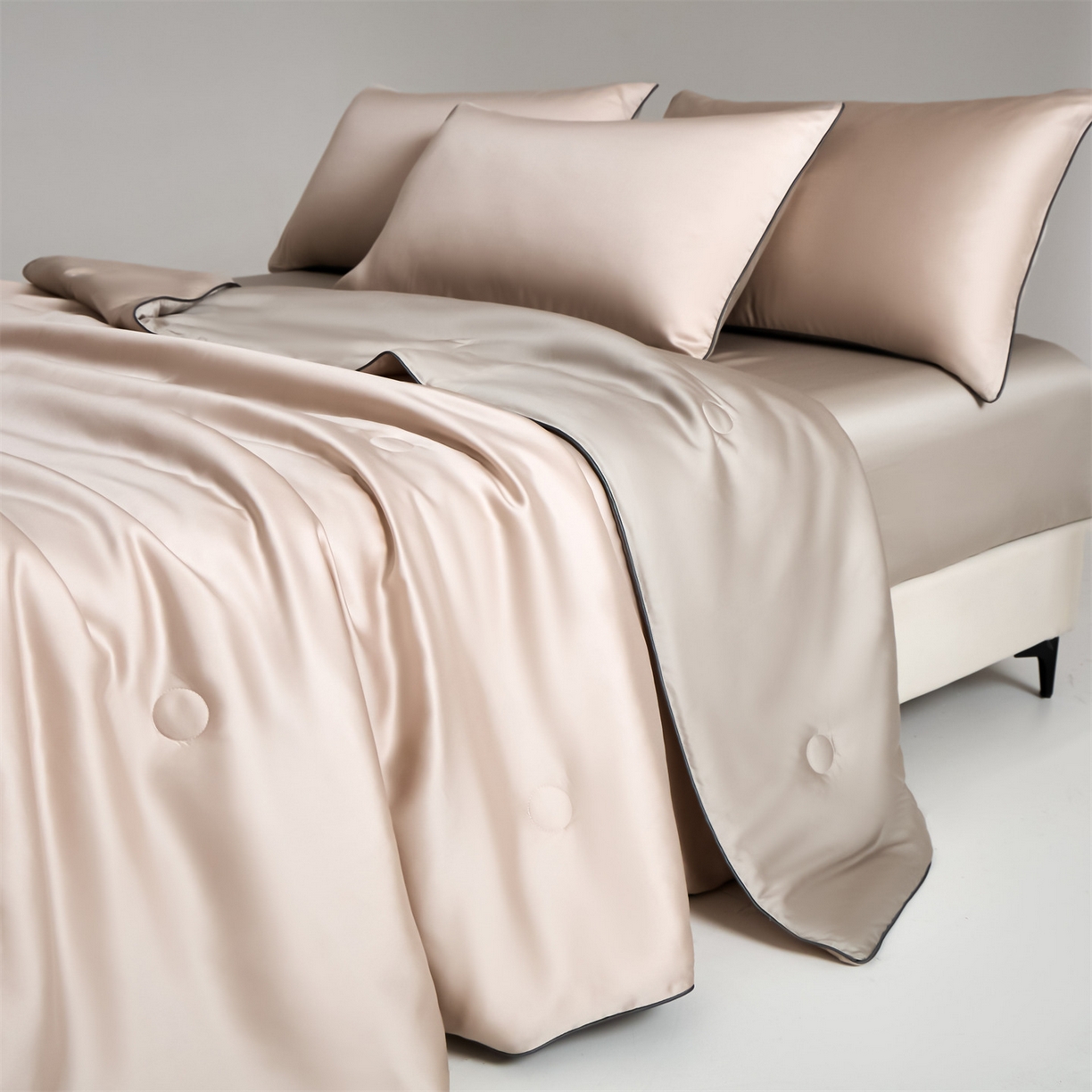 91家纺网 家纺一手货源 找家纺 （总）无界 2026新款天丝夏被-麻绳双拼-温妮