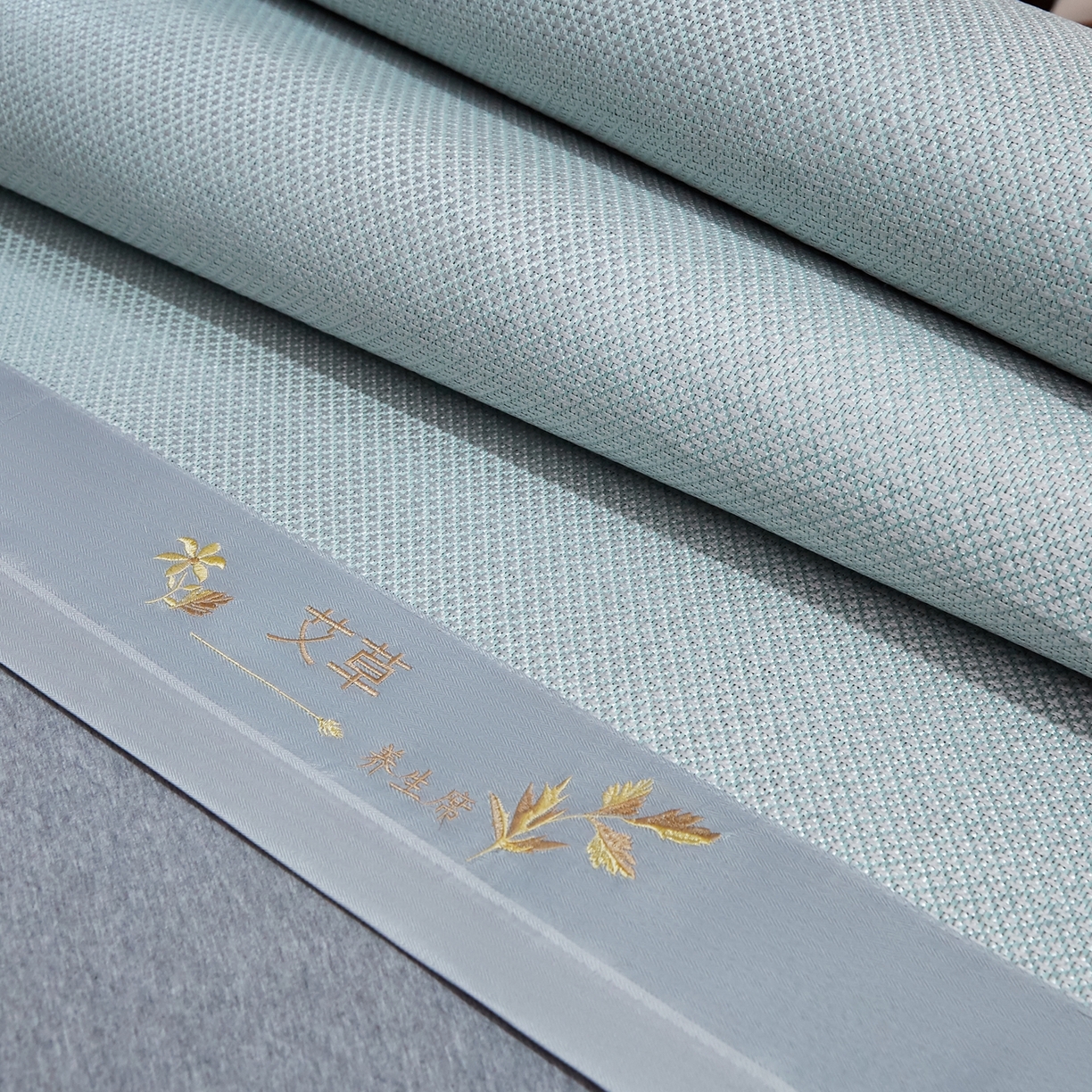 91家纺网 家纺一手货源 找家纺 小桃姐家纺 2026新款冰藤席冰丝凉席双面藤席凉席三件套空调席凉席席子 冰川蓝