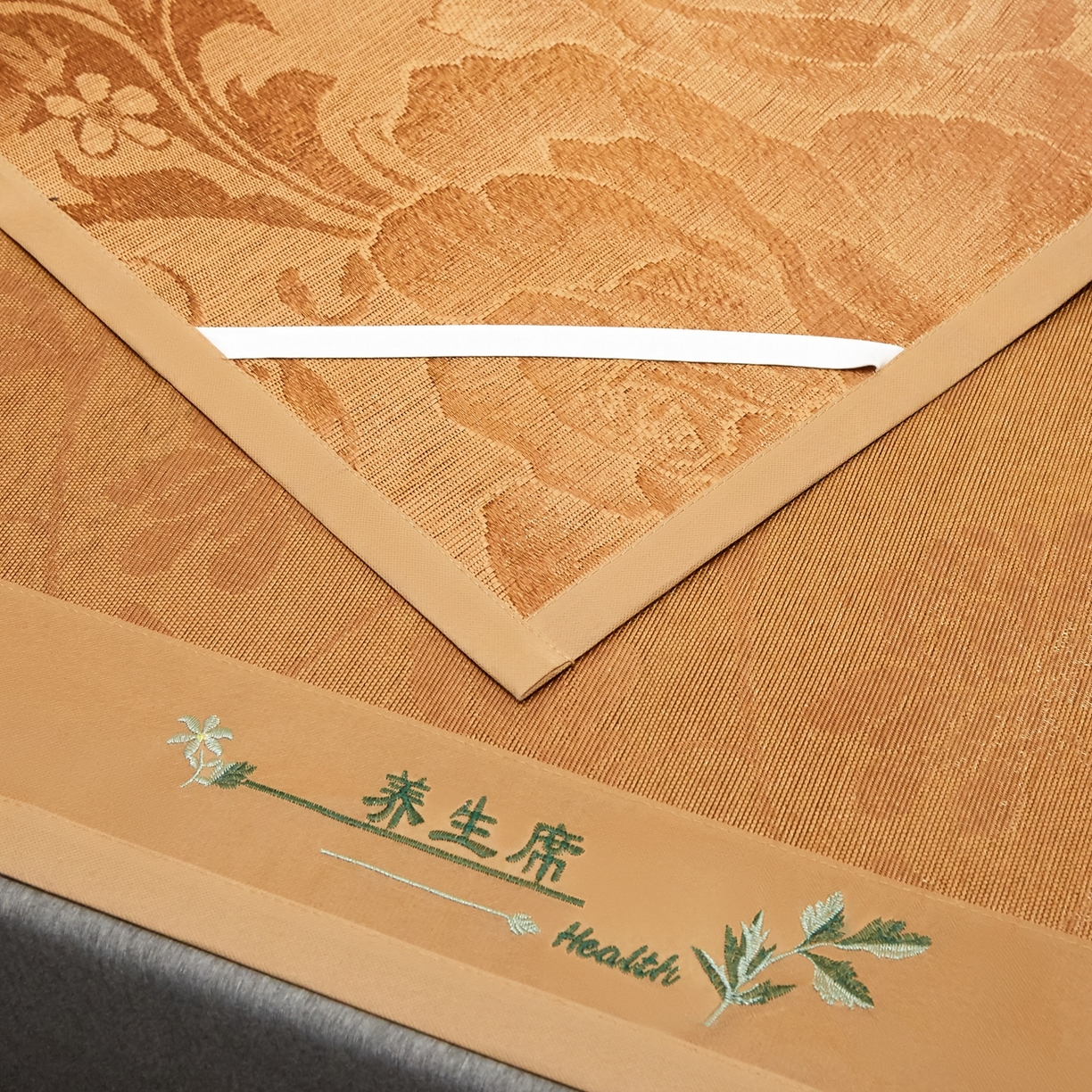 91家纺网 家纺一手货源 找家纺 （总）小桃姐家纺 2026新款冰藤席冰丝凉席双面藤席凉席三件套空调席-水中花