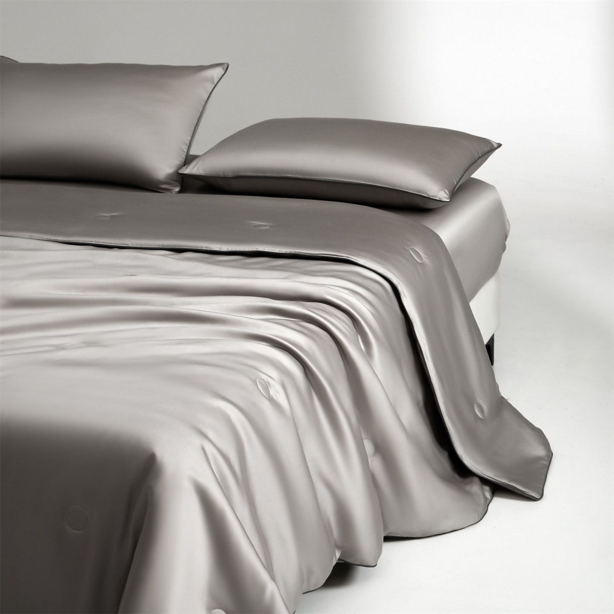 91家纺网 家纺一手货源 找家纺 无界 2026新款天丝夏被-麻绳双拼-温妮 温妮 椰子灰