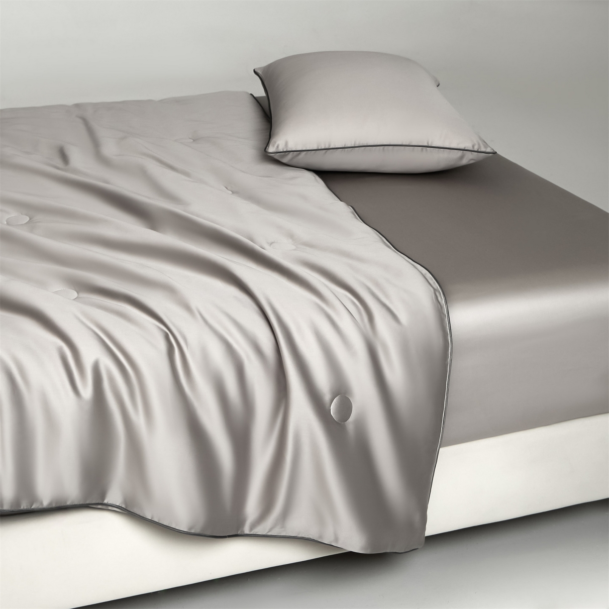 91家纺网 家纺一手货源 找家纺 无界 2026新款天丝夏被-麻绳双拼-温妮 温妮 椰子灰