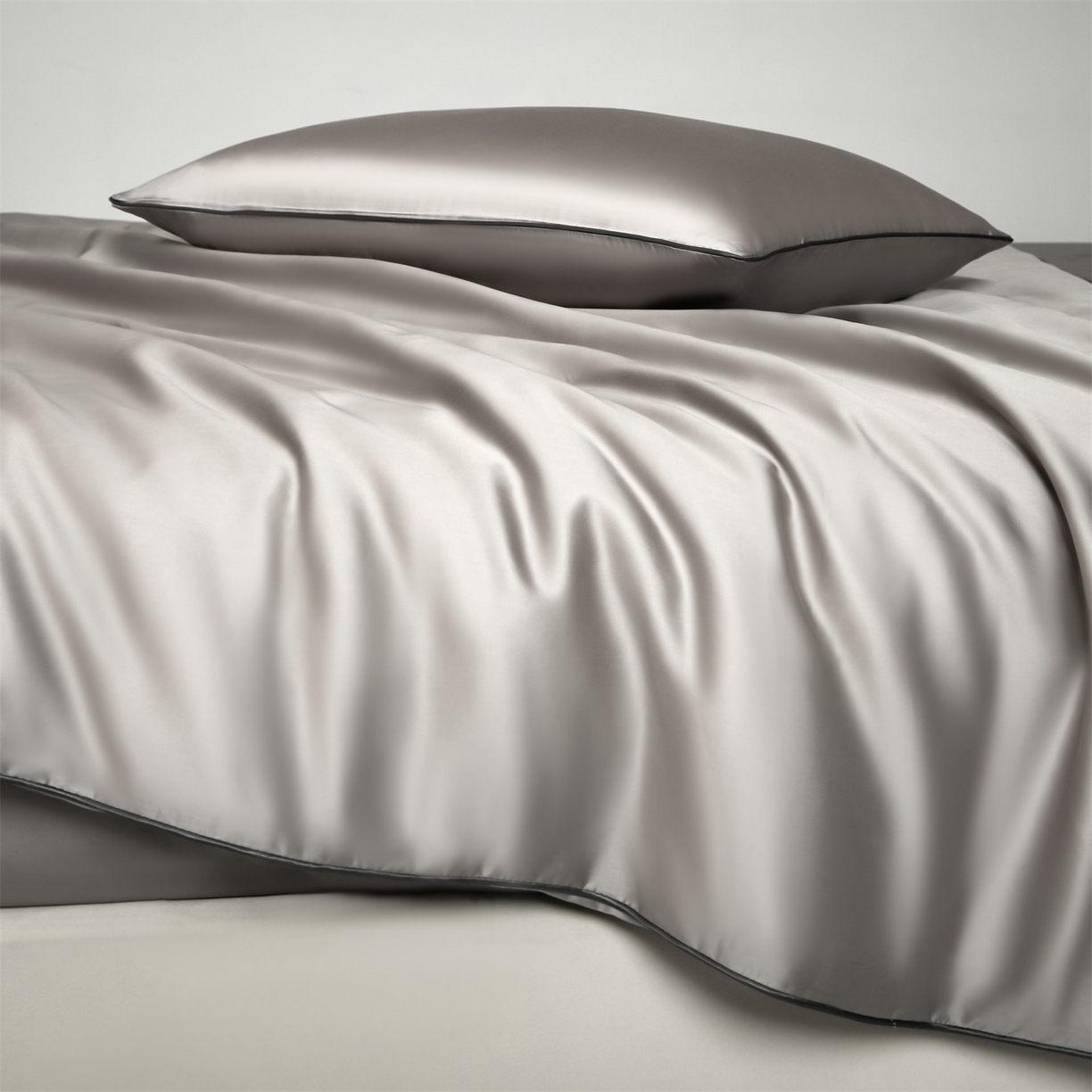 91家纺网 家纺一手货源 找家纺 无界 2026新款天丝夏被-麻绳双拼-温妮 温妮 椰子灰