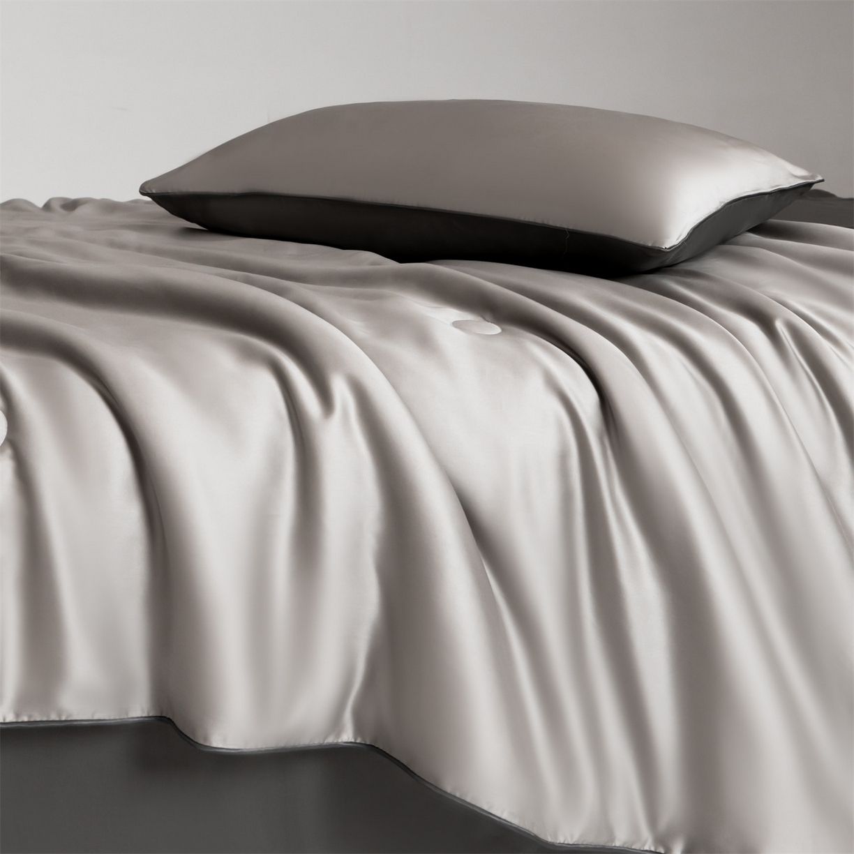 91家纺网 家纺一手货源 找家纺 无界 2026新款天丝夏被-麻绳双拼-温妮 温妮 椰子灰+经典灰