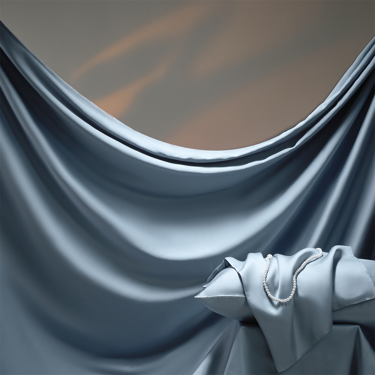 91家纺网 家纺一手货源 找家纺 （总）DC 2026新款天丝纯色双拼四件套--多娜系列