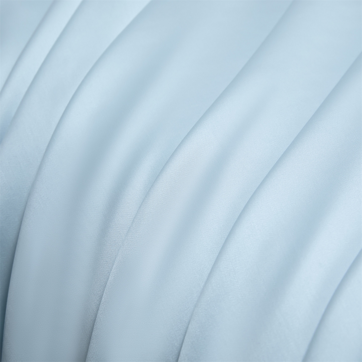 91家纺网 家纺一手货源 找家纺 DC 2026新款天丝纯色双拼四件套--多娜系列 婴儿蓝