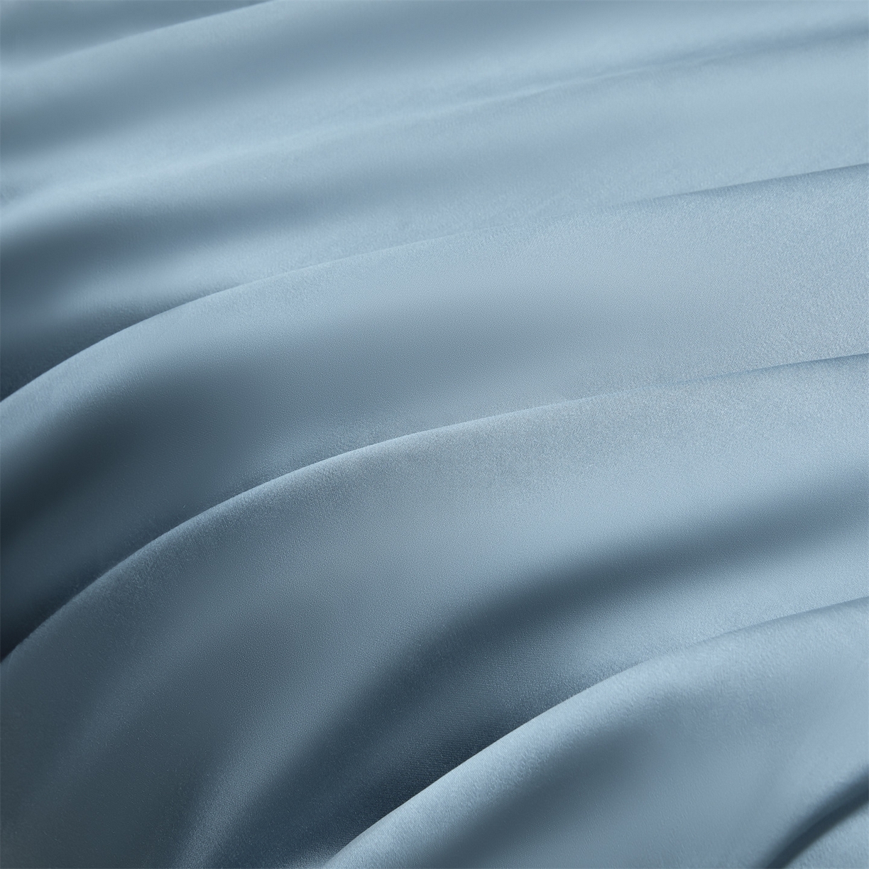 91家纺网 家纺一手货源 找家纺 DC 2026新款天丝纯色双拼四件套--多娜系列 梵高蓝