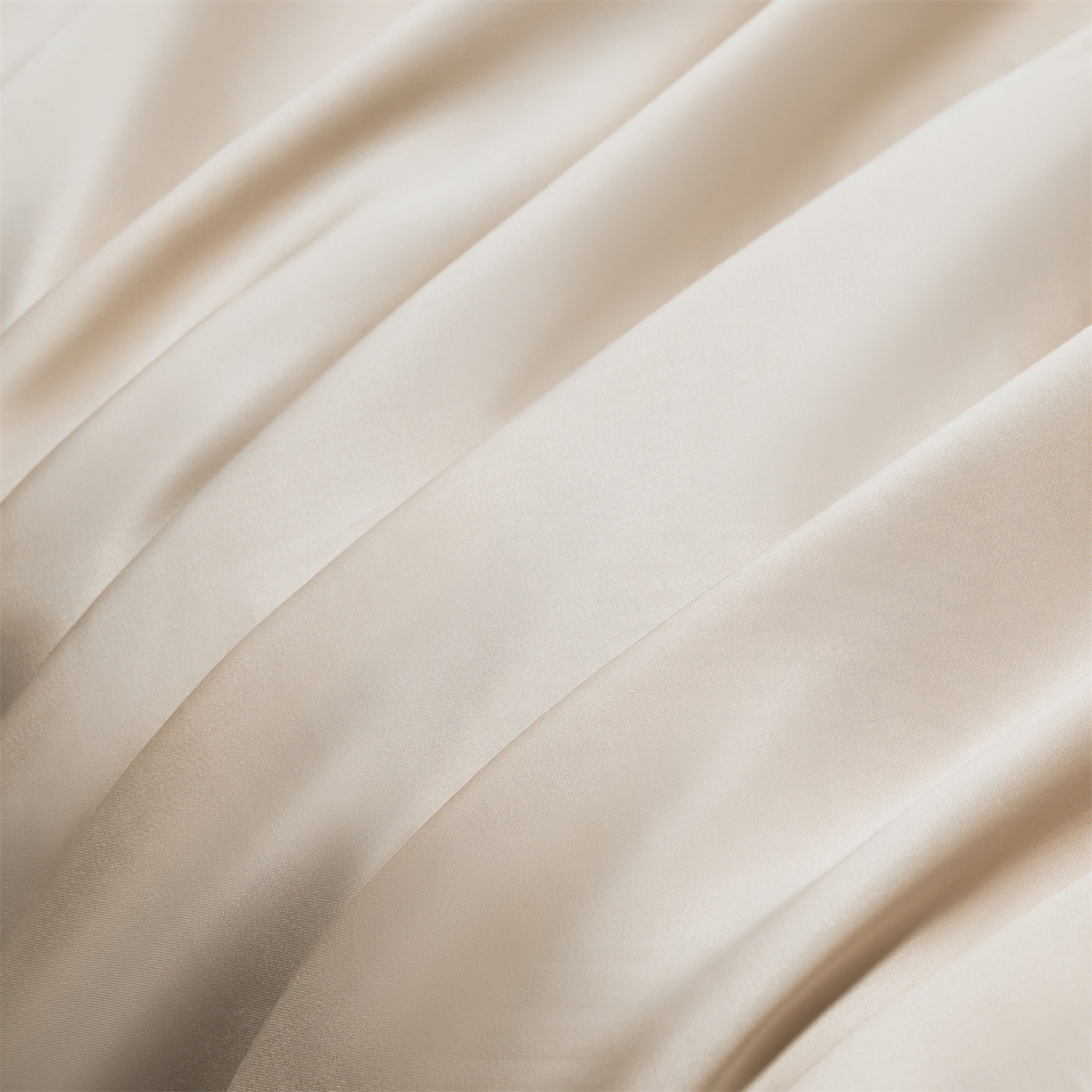 91家纺网 家纺一手货源 找家纺 DC 2026新款天丝纯色双拼四件套--多娜系列 浅茶+冰川灰