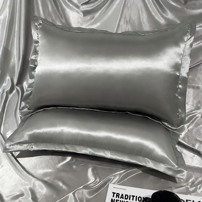 91家纺网 家纺一手货源 找家纺 （总）永旺家纺 2026新款水洗冰丝纯色枕套单品枕套枕套单件