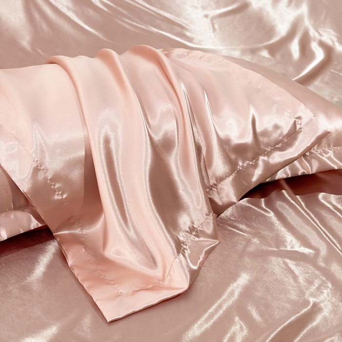 91家纺网 家纺一手货源 找家纺 永旺家纺 2026新款水洗冰丝纯色枕套单品枕套枕套单件 淡雅玉