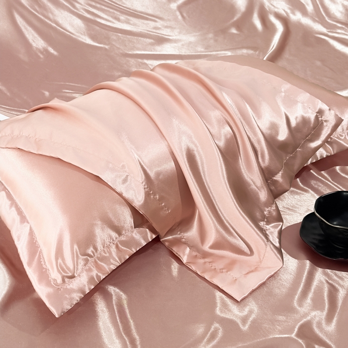 91家纺网 家纺一手货源 找家纺 永旺家纺 2026新款水洗冰丝纯色枕套单品枕套枕套单件 淡雅玉