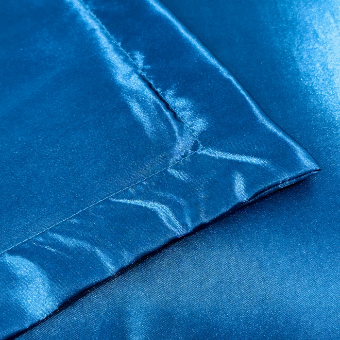 91家纺网 家纺一手货源 找家纺 永旺家纺 2026新款水洗冰丝纯色枕套单品枕套枕套单件 深海蓝