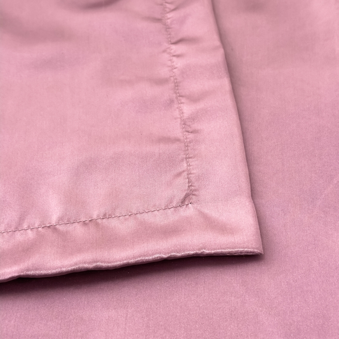 91家纺网 家纺一手货源 找家纺 永旺家纺 2026新款水洗冰丝纯色枕套单品枕套枕套单件 粉豆沙