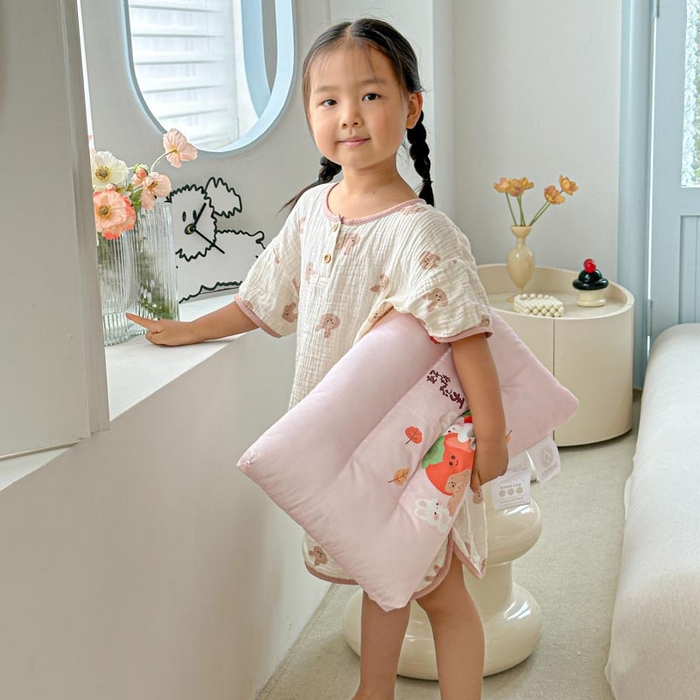 91家纺网 家纺一手货源 找家纺 暖羽屋羽绒馆 2026新款婴幼儿枕芯 学生枕头 小枕头30-50cm 小宝宝小朋友枕芯 好事发生