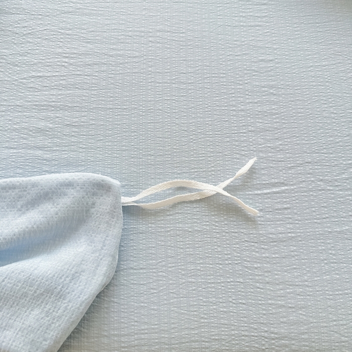 91家纺网 家纺一手货源 找家纺 （总）侯先生家纺新款直播爆款云感双层纱皱皱纱四件套小清新水洗棉床笠