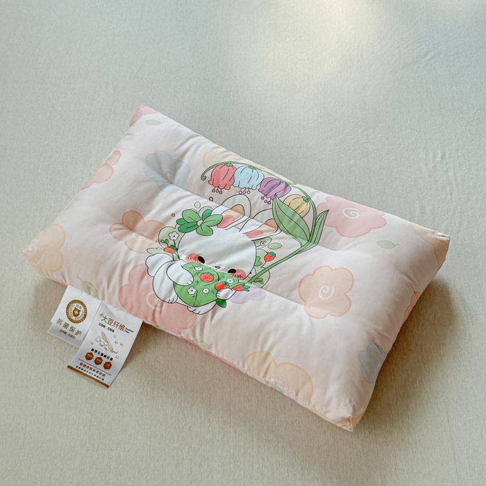 91家纺网 家纺一手货源 找家纺 暖羽屋羽绒馆 2026新款婴幼儿枕芯 学生枕头 小枕头30-50cm 小宝宝小朋友枕芯 花和伞