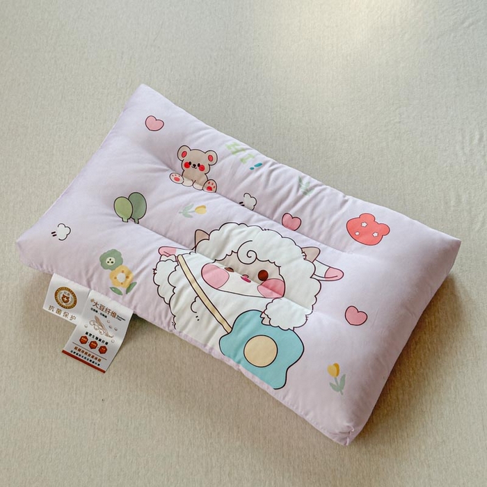 91家纺网 家纺一手货源 找家纺 暖羽屋羽绒馆 2026新款婴幼儿枕芯 学生枕头 小枕头30-50cm 小宝宝小朋友枕芯 开心快乐